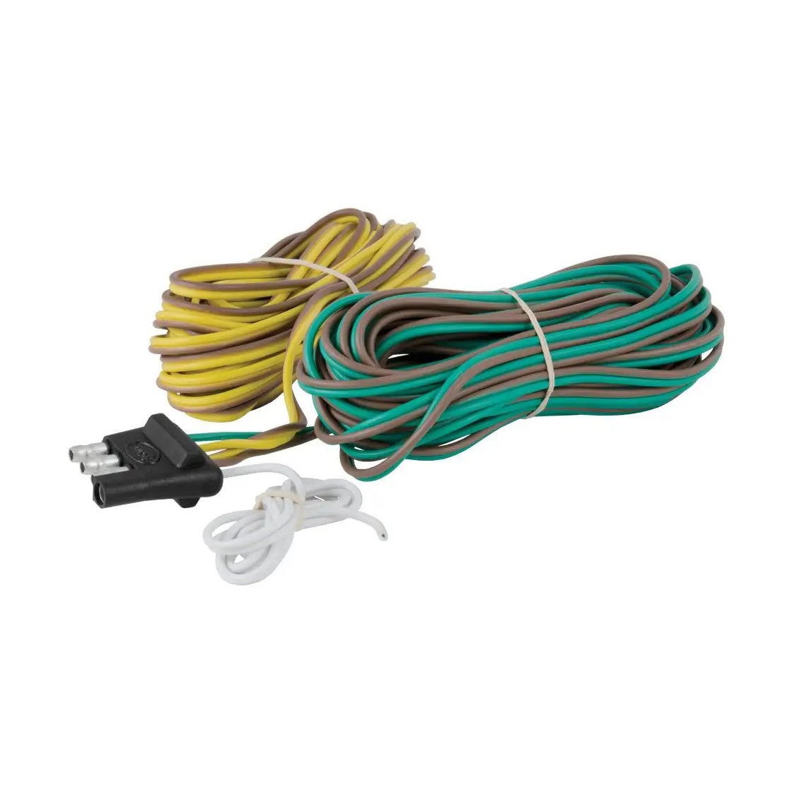 4-Way Flat Connector For Rewiring Trailer, Includes 20ft. Wires