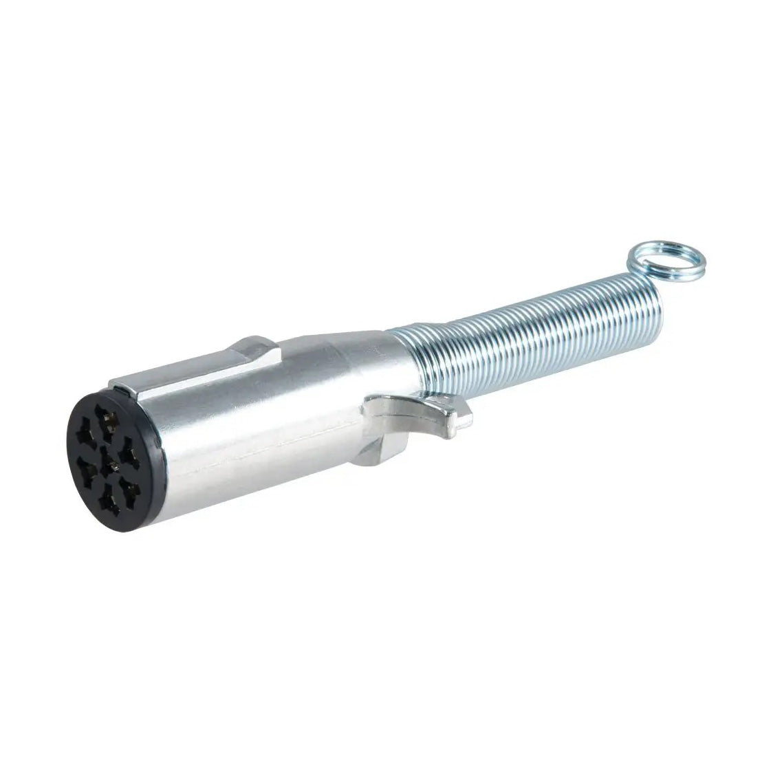 7-Way Round Connector Plug With Spring