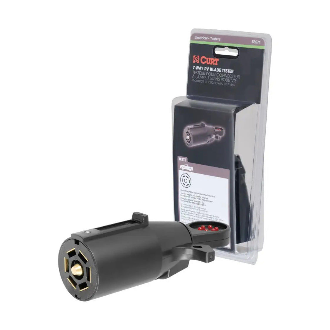 7-Way RV Blade Connector Tester