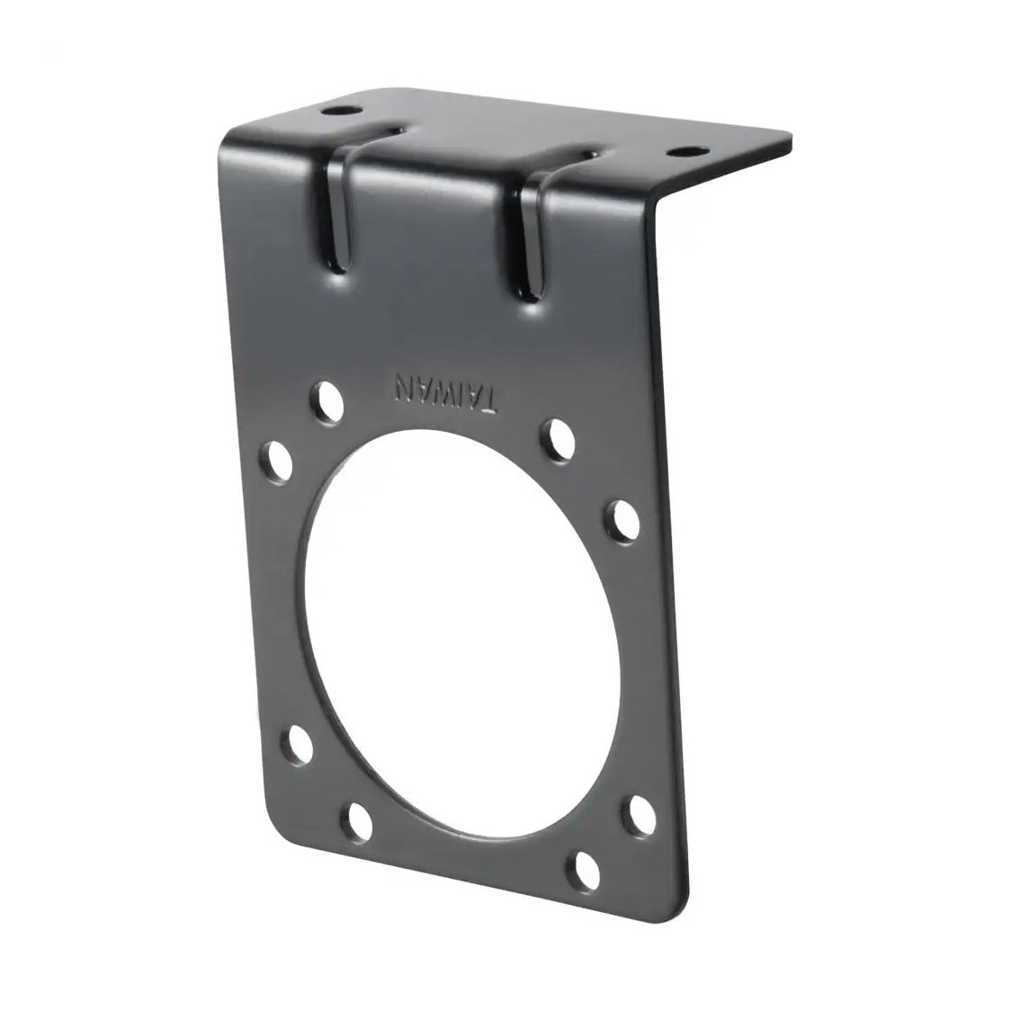 Connector Mounting Bracket For 7-Way Rv Blade (Heavy-Duty, Black)