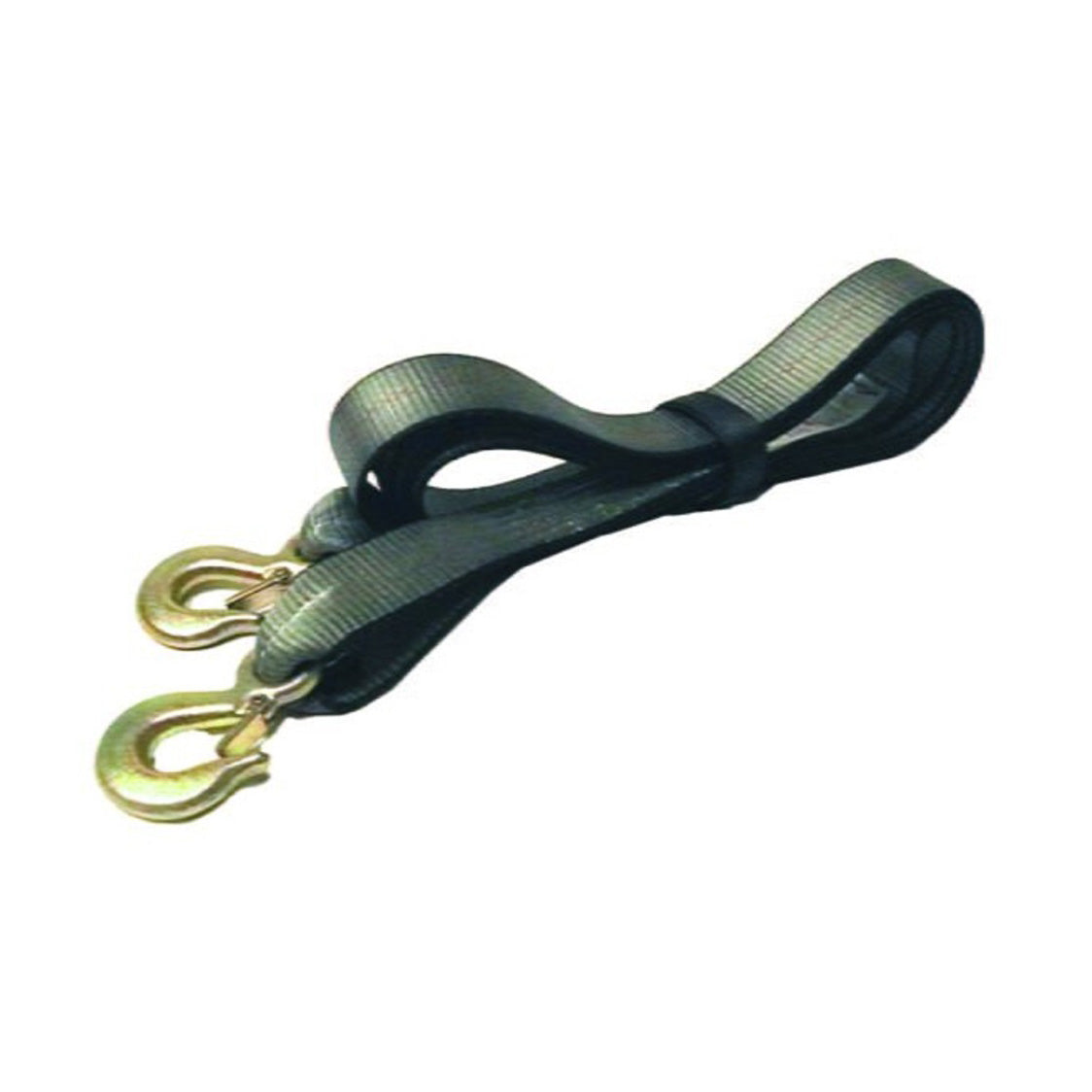 2in. x 15ft. Vehicle Recovery Strap w/HD Keeper Hooks