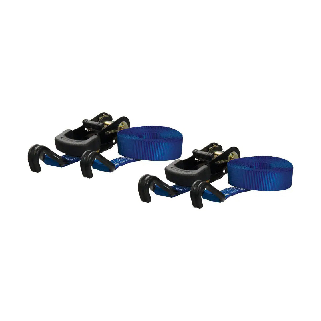 16ft. Blue Cargo Straps With J-Hooks (733 Lbs, 2-Pack)