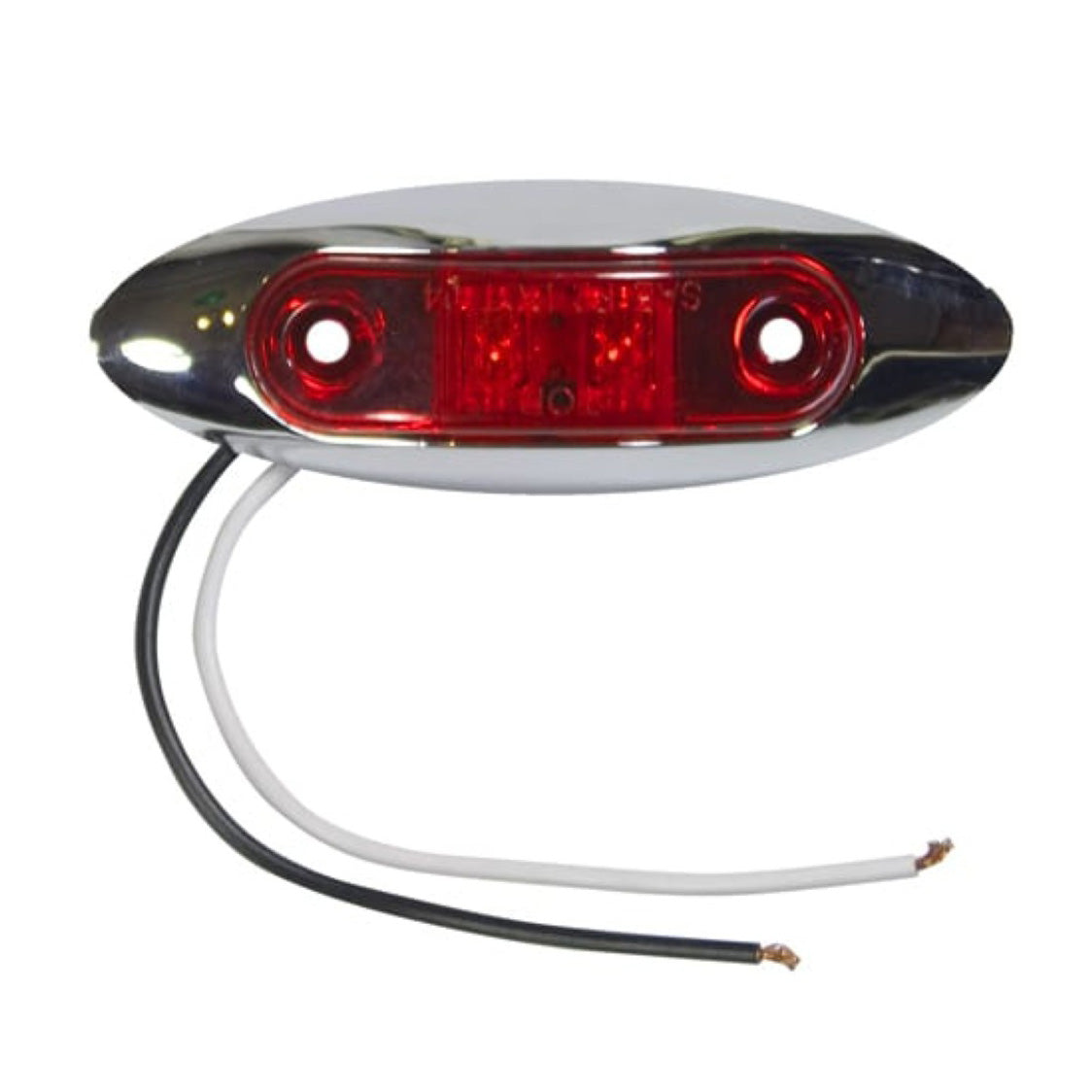 LED 2-5/8 In. Oblong Side/Clearance Marker, Red