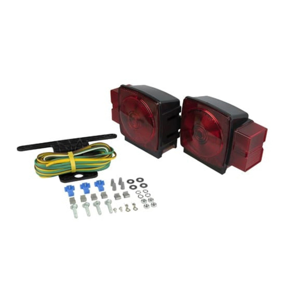 Submersible Square Trailer Light Kit - Over 80 In.