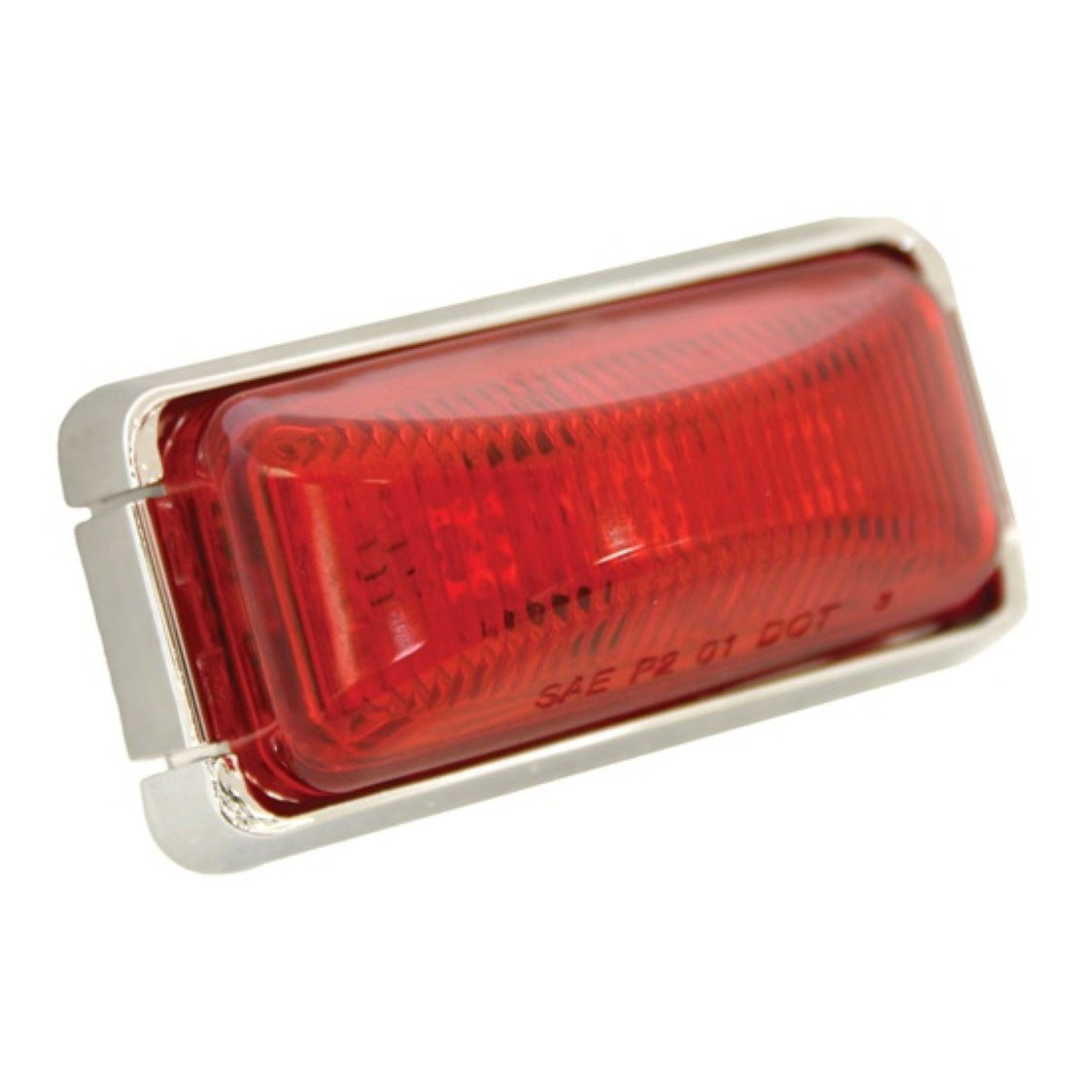 LED 2-1/2in. Rectangular Side/Clearance Marker, Red