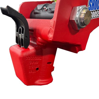 Shocker Gooseneck Air Hitch & Demco Coupler for 2-5/16" Ball - Round Multi-Fit Stem