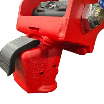 Shocker Gooseneck Air Hitch & Demco Coupler for 2-5/16" Ball - Round Multi-Fit Stem