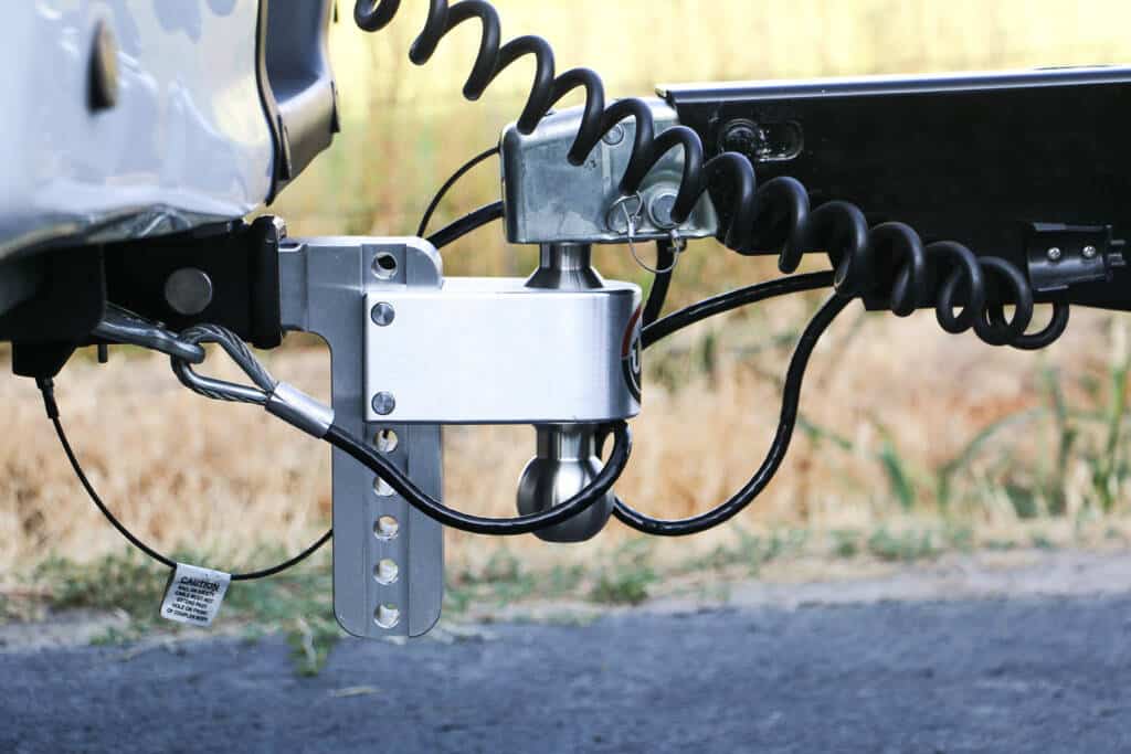 Weigh Safe 180 Trailer Hitch - 6" Drop, 2" Receiver, 2x2-5/16" Ball Combo - COMBO