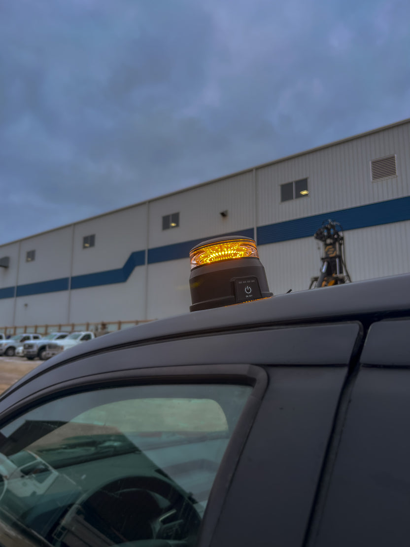 Wireless Class 1 Heavy-Duty Beacon With Remote – Black