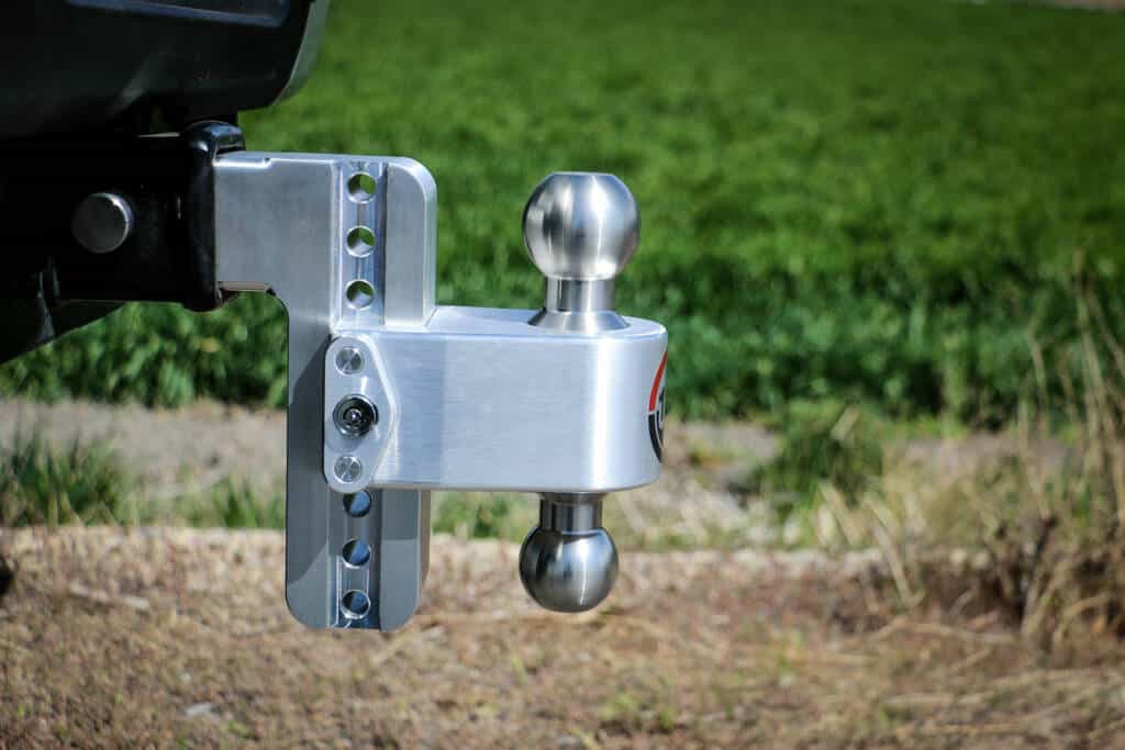 Weigh Safe 180 Trailer Hitch - 6" Drop, 2" Receiver, 2x2-5/16" Ball Combo - COMBO