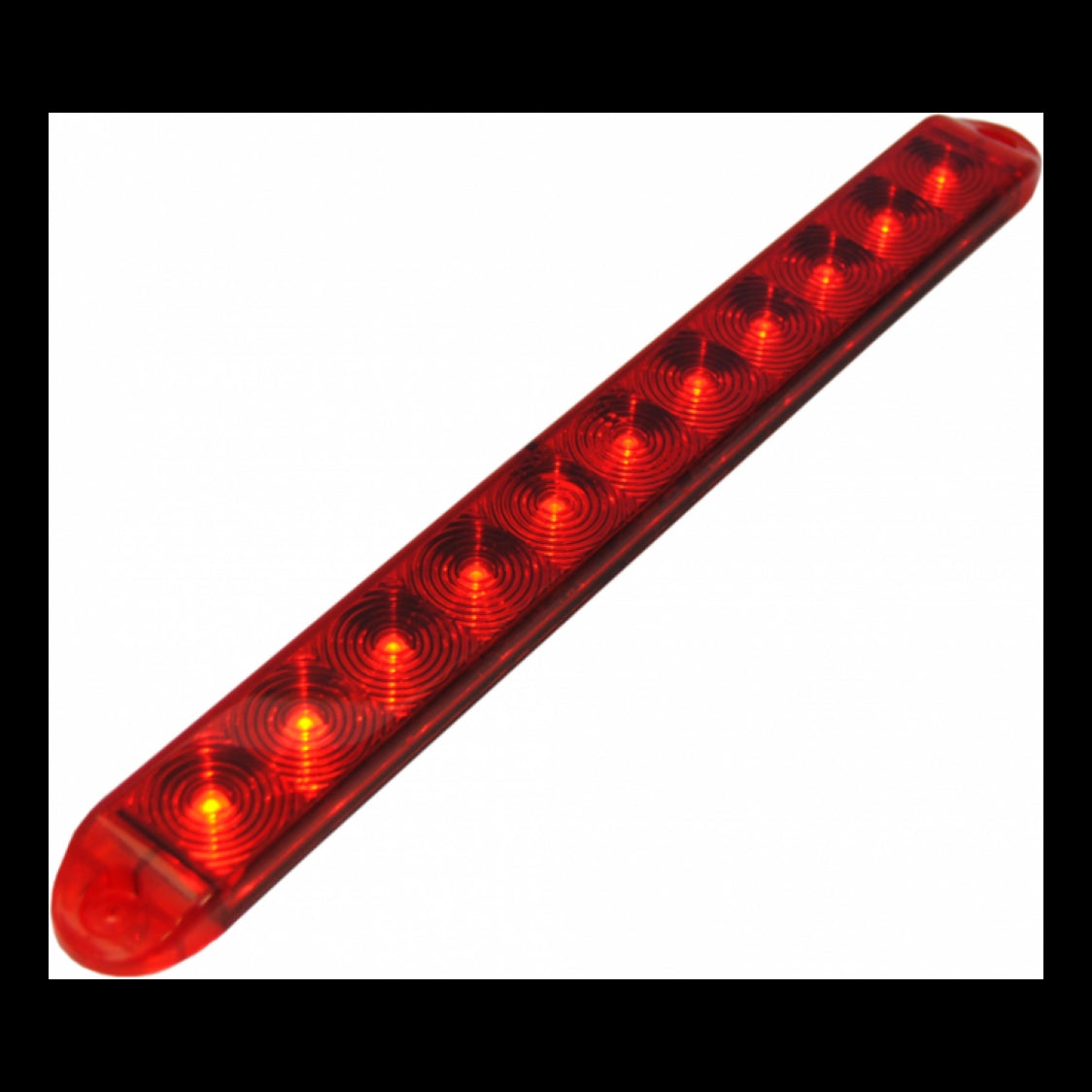 LED Lightbar with 11 Diode Configuration - Red