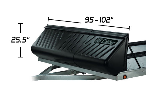 Poly Shield III Snowmobile Trailer Shield