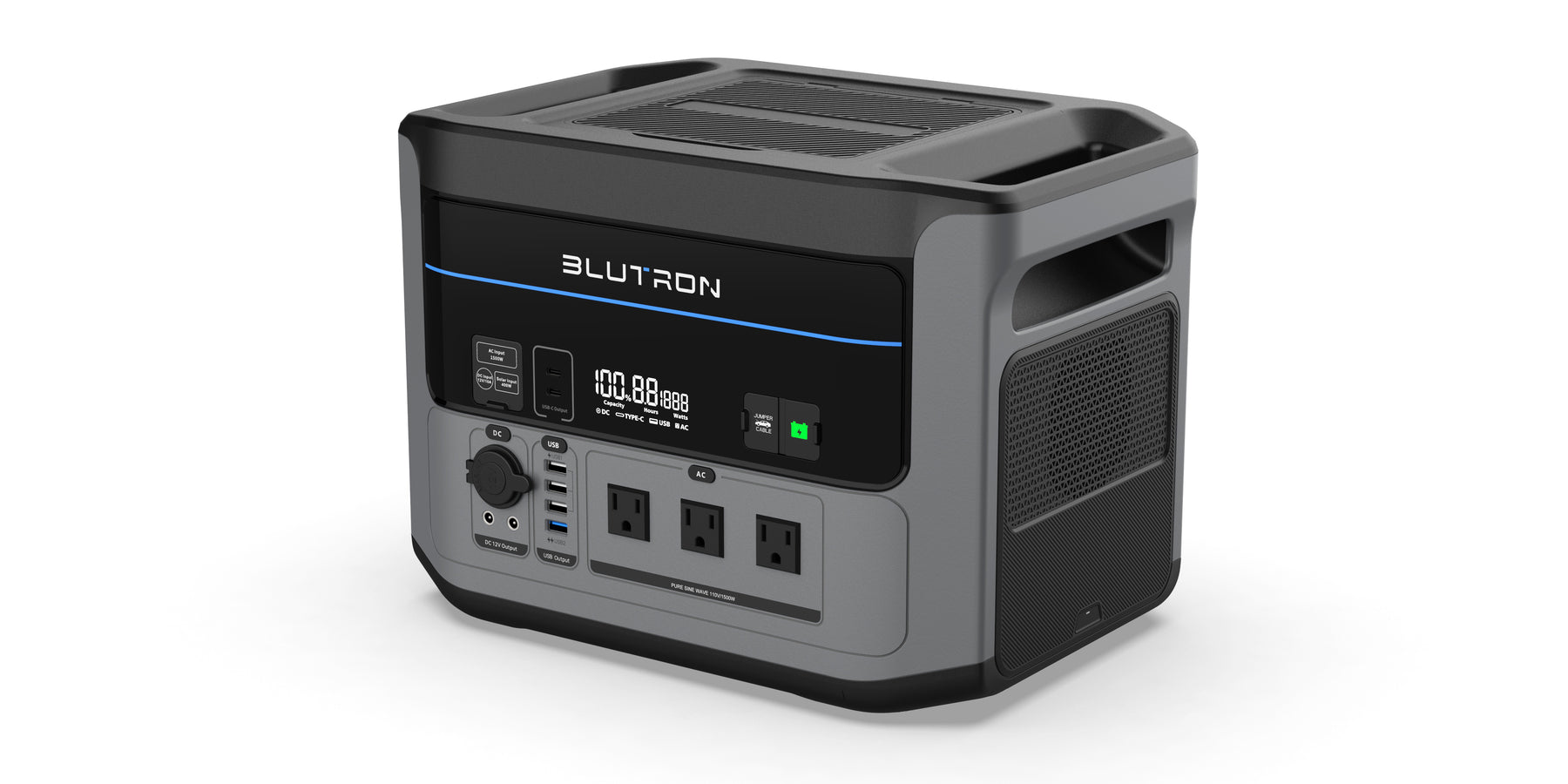 Portable Power Station -1408Wh | 1500W