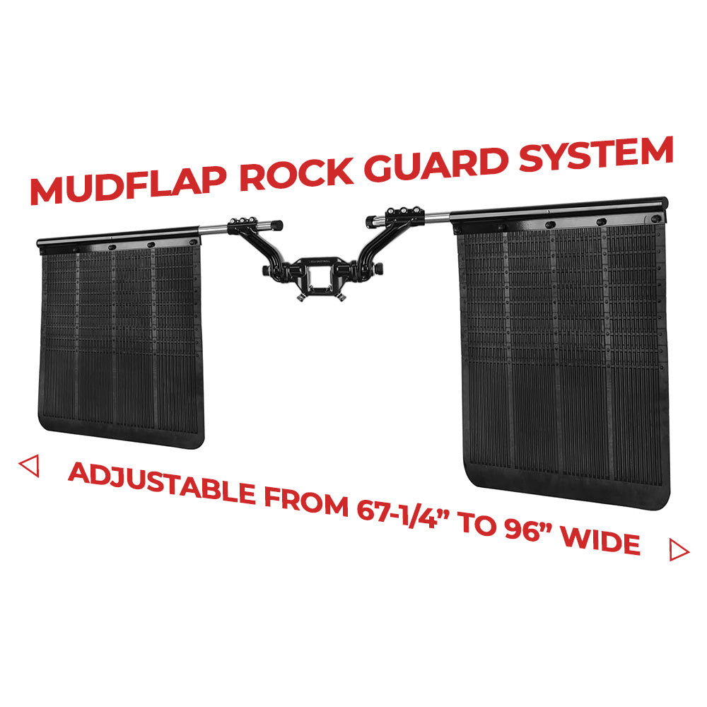 Mudflap Rock Guard System - 2" Hitch