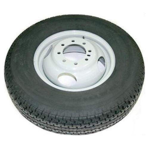 235/80R16, 14-16 Ply, Dual Tire with Steel Rim PJ Trailers (tires) 