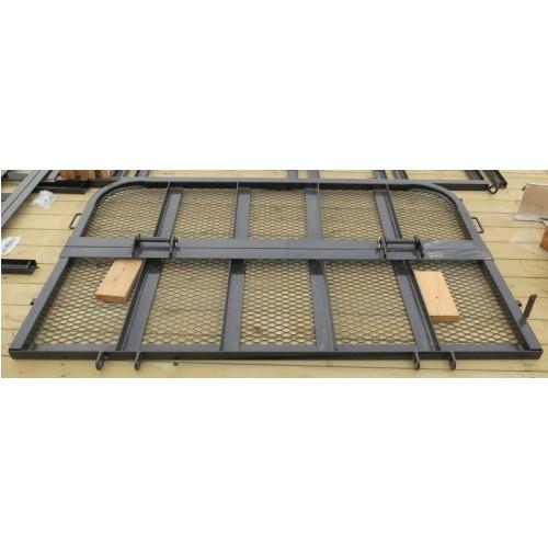 Bi-fold 83" Reg. side Black Gate for U8 Trailer Gates PJ Trailers 