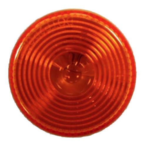 Amber Clearance Light, 2" Round Clearance Lights PJ Trailers 