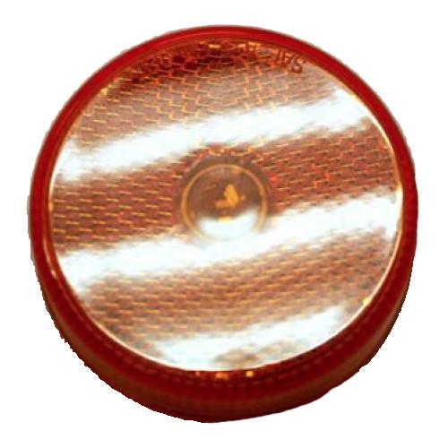 Amber Clearance Light, 2.5" Round Clearance Lights PJ Trailers 