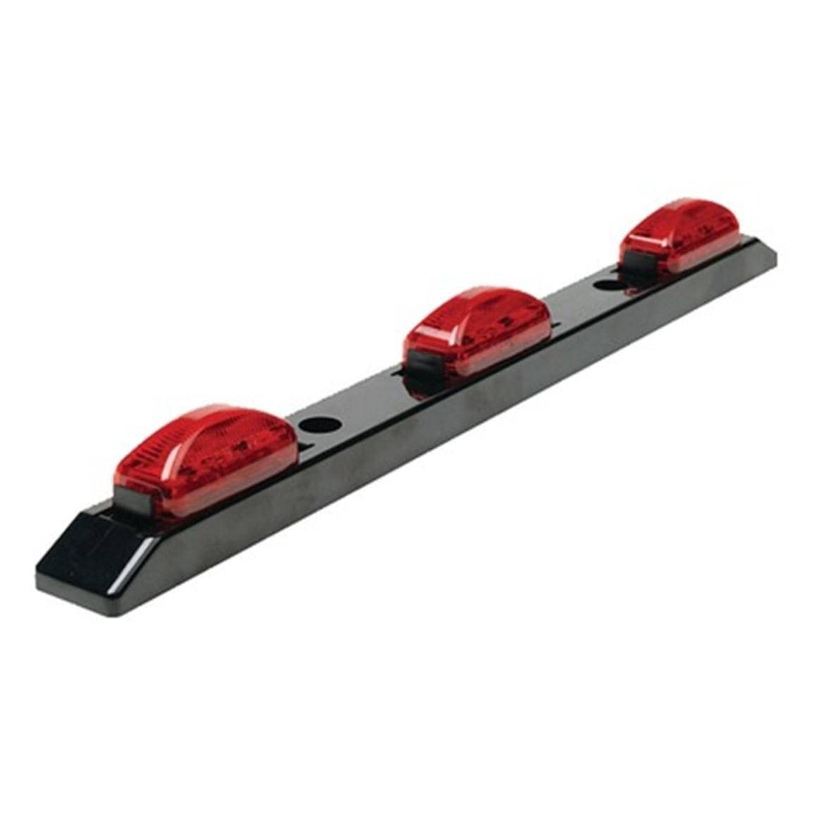 Light Bar, I.D. Red 3-Lamp Light Bar PJ Trailers 