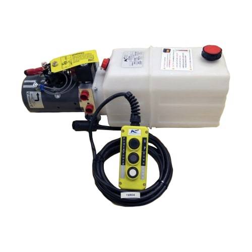 Triple Action KTI Hydraulic Pump w/Remote Pumps KTI 