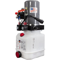 Thumbnail for Hydraulic Pump, Dual Action w/Remote & 6qt Tank