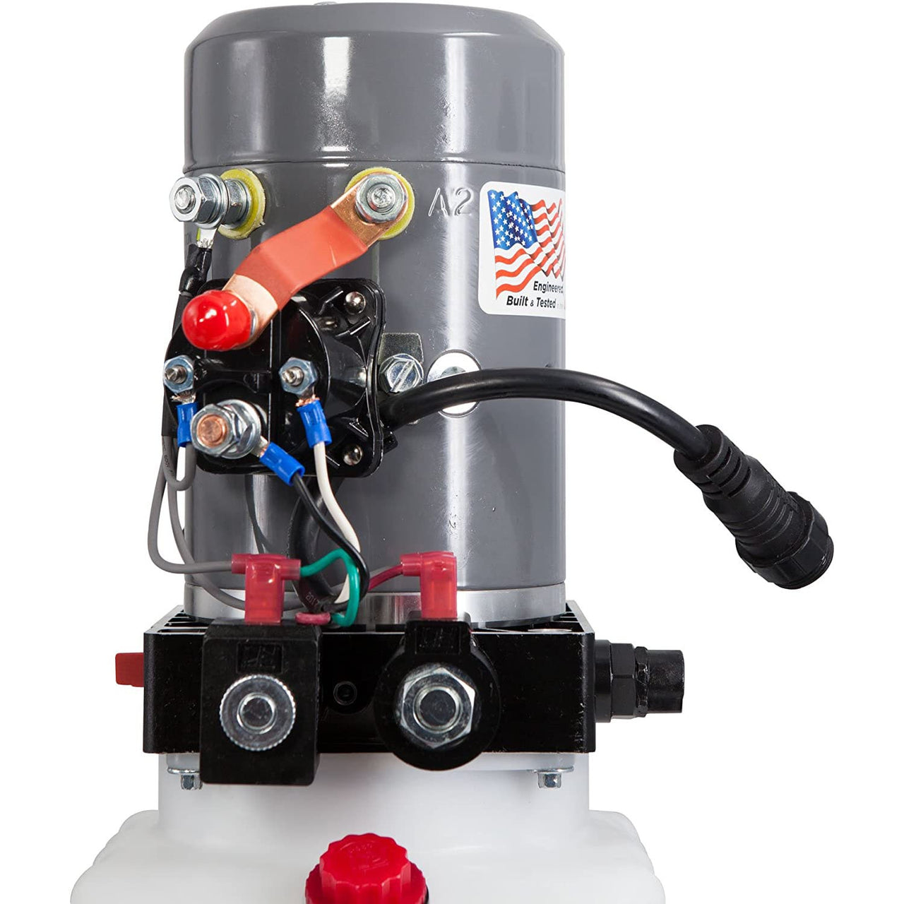 Pompe hydraulique, double action avec télécommande et réservoir de 6 pintes
