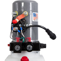 Thumbnail for Pompe hydraulique, double action avec télécommande et réservoir de 6 pintes