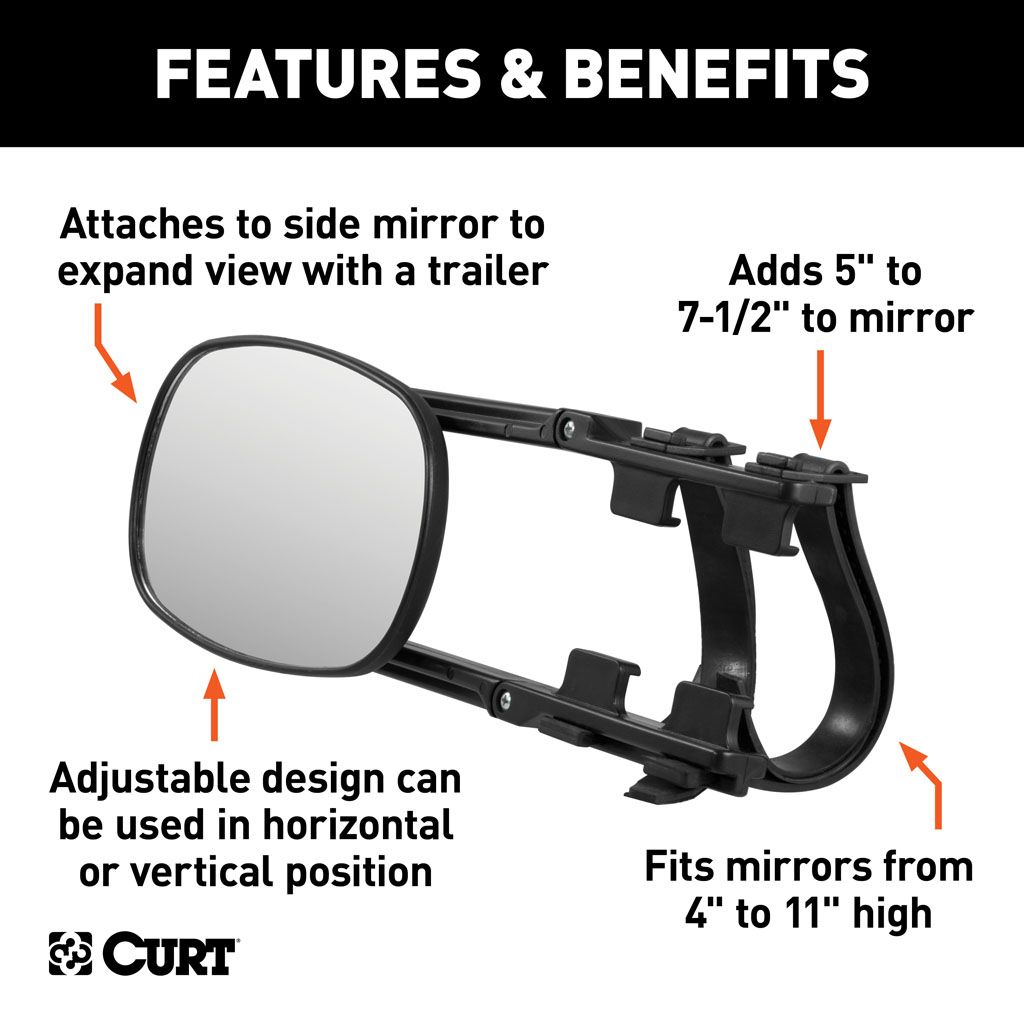 Extended View Tow Mirror