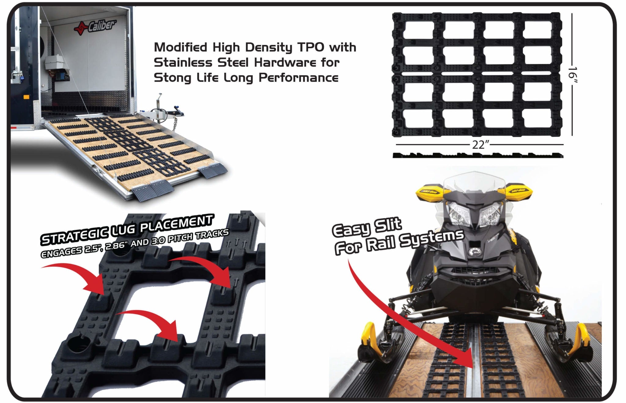 Caliber Trax Grabber-Double Set