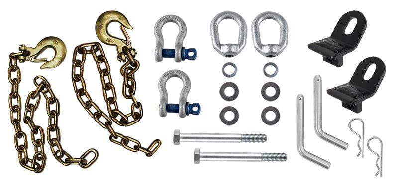 Ultimate Connection Safety Chains with Rail Tabs