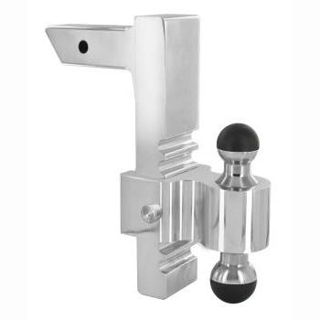 10" Rapid Hitch 2"x2-5/16" Greaseless AlumiBall