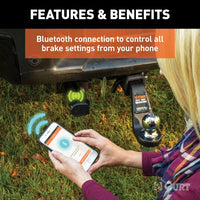 Thumbnail for Contrôleur de frein de remorque mobile Echo, 7 voies, connexion Bluetooth pour smartphone