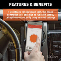 Thumbnail for Echo Mobile Trailer Brake Controller, 7-Way, Bluetooth Smartphone Connection