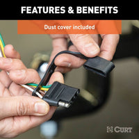 Thumbnail for Custom Wiring Harness, 4-Way Flat Output, Select Mitsubishi Outlander