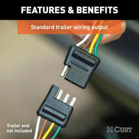Thumbnail for Custom Wiring Harness, 4-Way Flat Output, Select Toyota Avalon, RAV4