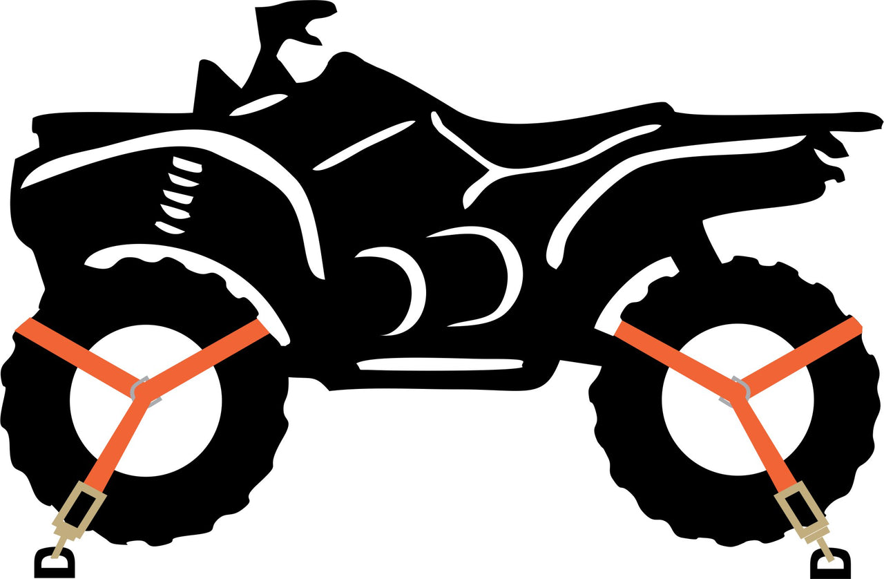 ATV/UTV Tie-Down Strap Kit