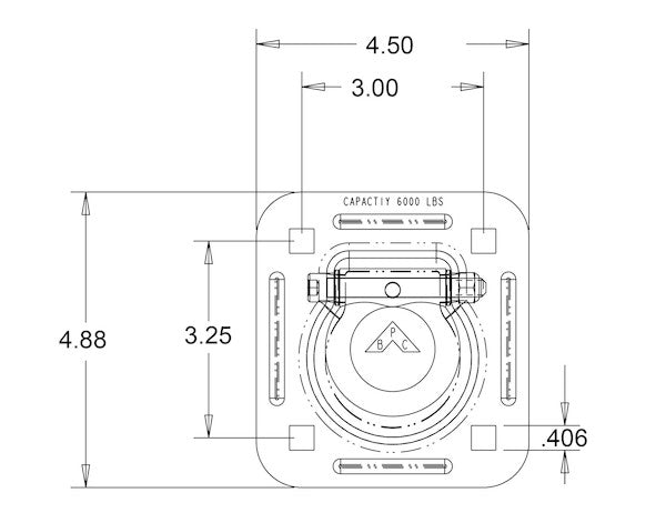 The Heavy Duty Recessed D-Ring