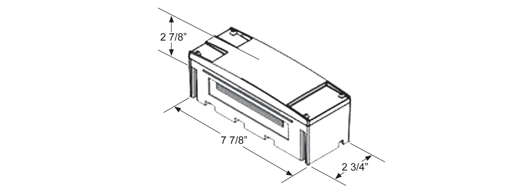 Ensemble d'éclairage de remorque rectangulaire submersible à DEL - Plus et moins de 80 po