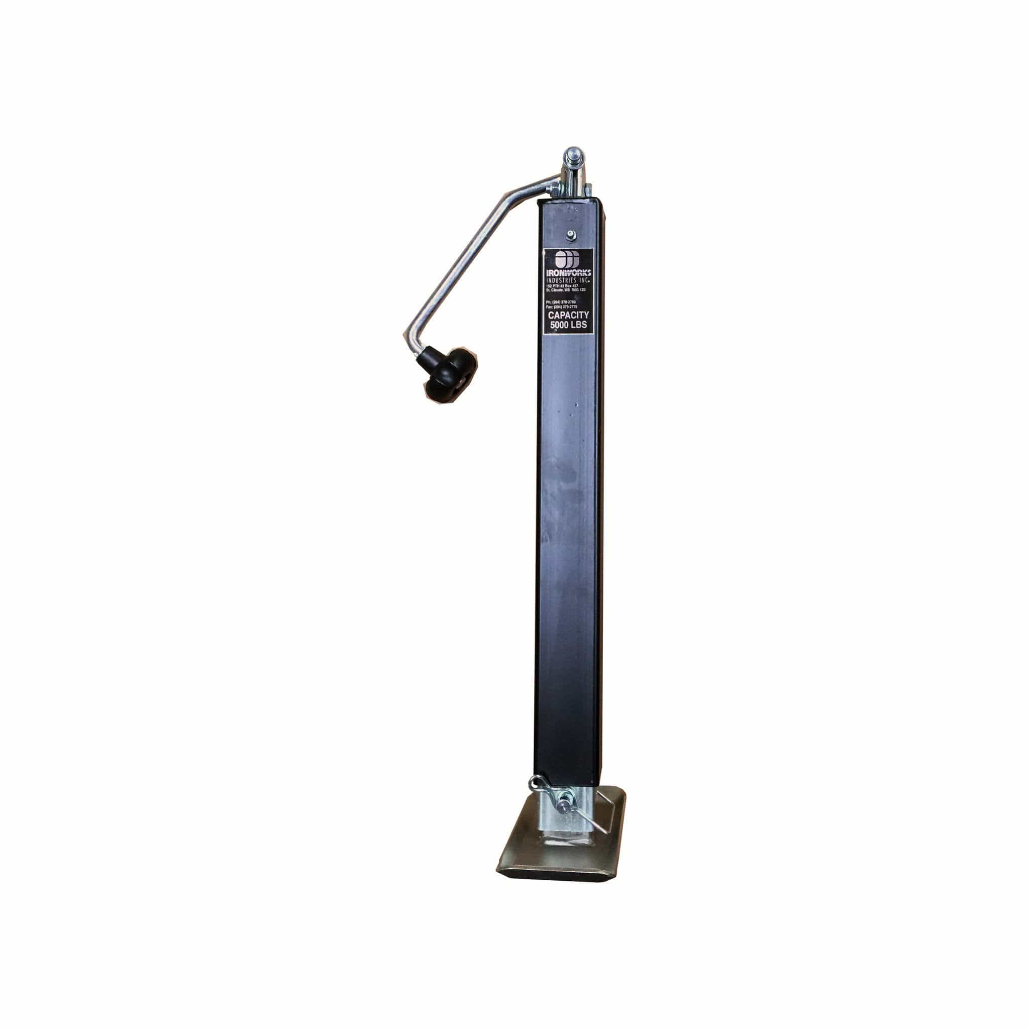 Drop Leg Top Wind Jack - 5K Drop Leg Jack Ironworks Industries 