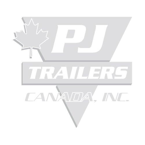 Tandem Steel Diamond Plate Fender - 10x72 Tandem Fenders PJ Trailers 